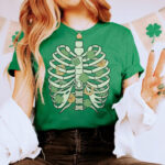St. Patricks Day Rib Cage T-Shirt - Image 5